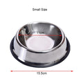 Stainless Steel Pet Dog Bowl Food Storage Container Dog Food Bowl Water Bottle Pet Bowl Feeder Dish for Small Large Dogs Cats