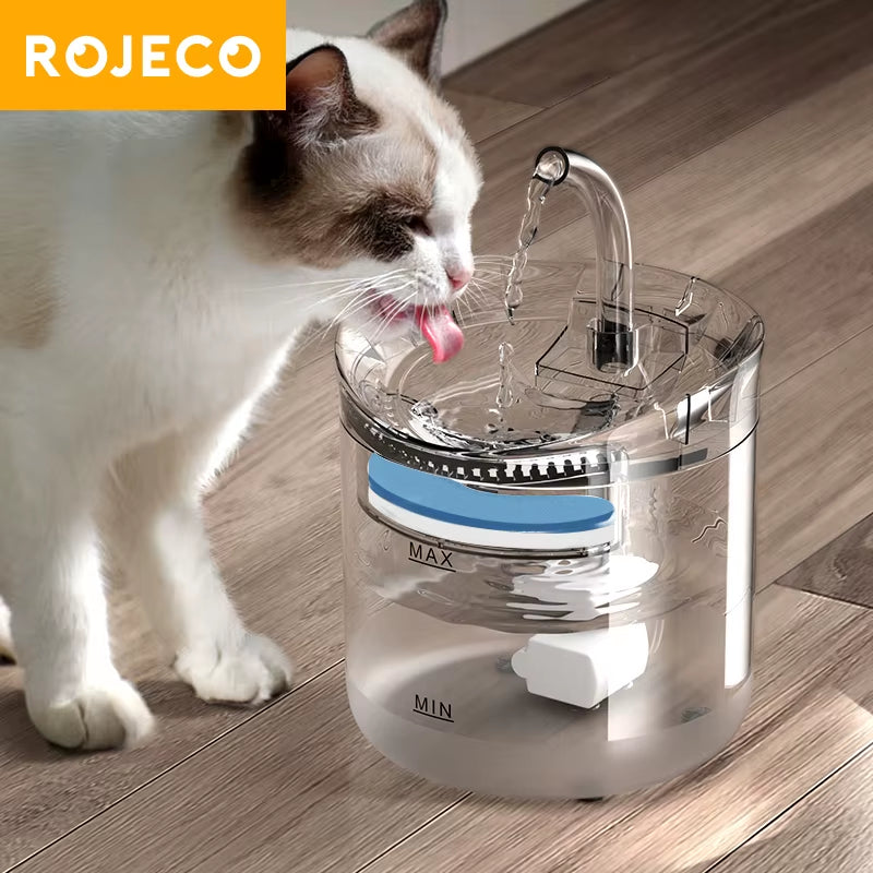 Cat Water Fountain Automatic Pet Water Dispenser Pet Smart Drinker for Cats Auto Sensor Cat Drinking Fountain Accessories