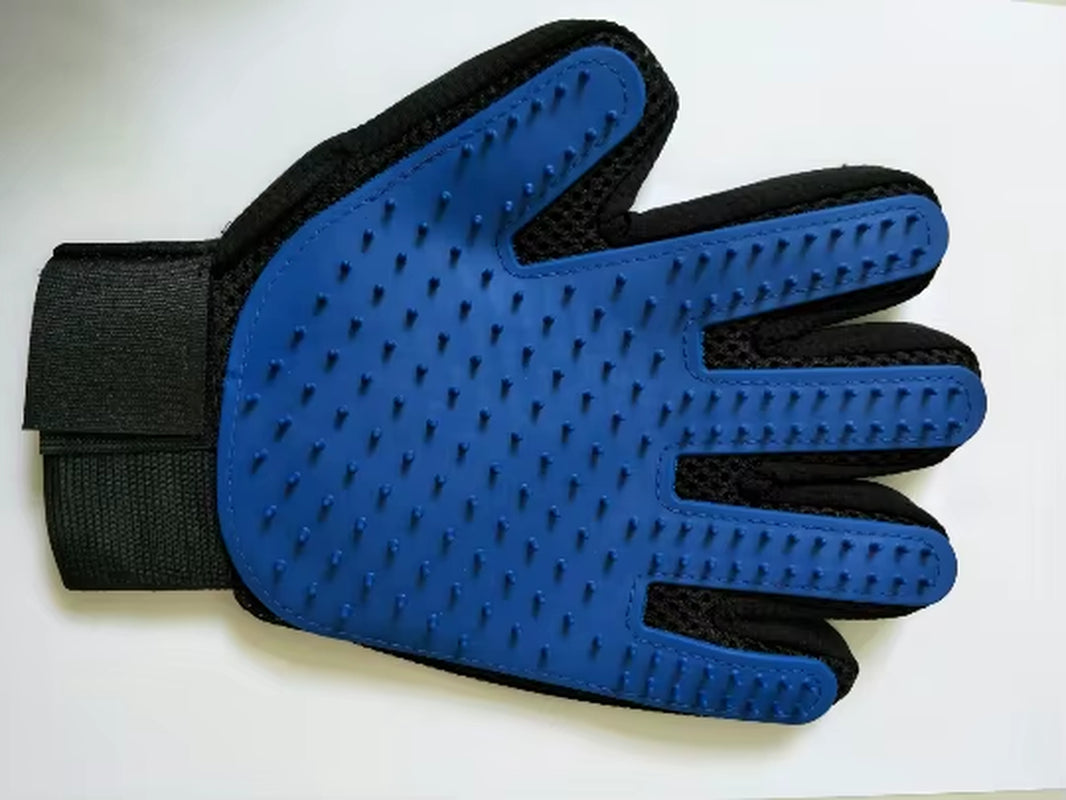 Pet Grooming Glove Cat Hair Removal Mitts De-Shedding Brush Combs for Dog Horse Massage Supplies Accessoies