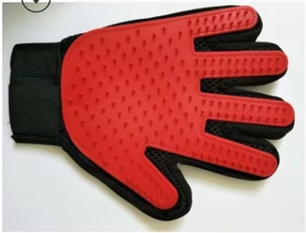Pet Grooming Glove Cat Hair Removal Mitts De-Shedding Brush Combs for Dog Horse Massage Supplies Accessoies